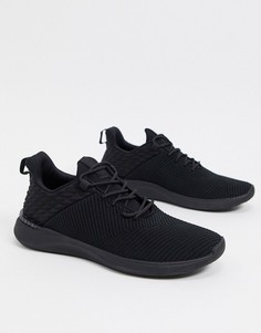 Черные трикотажные кроссовки ALDO rppl1-Черный