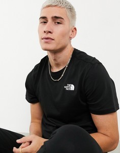 Черная футболка The North Face Throwback-Черный