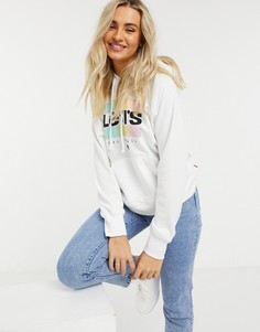 Худи белого цвета с логотипом-радугой спереди Levis-Белый Levis®