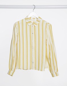 Полосатая рубашка в стиле oversized Vila-Многоцветный