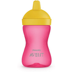 Поильник-непроливайка Philips Avent с 18 мес, 300 мл, розовый