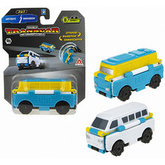 Машинка-трансформер 1Toy Transcar Double Автобус/минивэн, 8 см