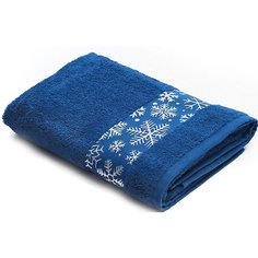 Полотенце махровое LoveLife "Снежинки" 70х130 см