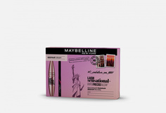 Подарочный набор: Тушь для ресниц + Лайнер для глаз Maybelline New York