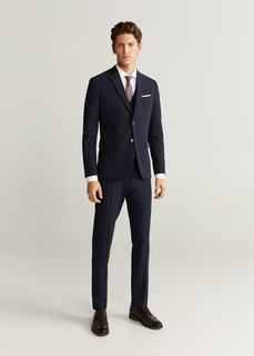 Хлопковая рубашка Tailored slim fit - Marta Mango