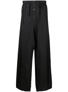 Maison Margiela брюки с узором