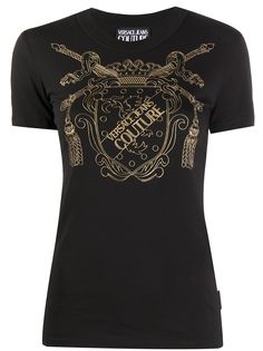 Versace Jeans Couture футболка узкого кроя с логотипом