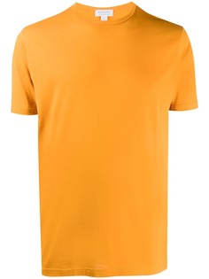 Sunspel футболка с круглым вырезом и короткими рукавами
