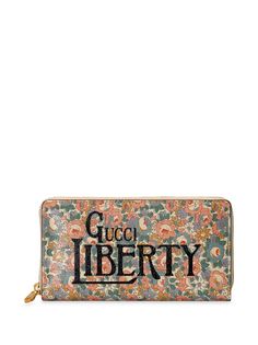 Gucci кошелек Liberty на молнии
