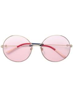 Gucci Eyewear солнцезащитные очки в круглой оправе