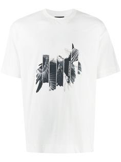 Emporio Armani футболка с графичным принтом