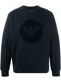 Emporio Armani толстовка с логотипом