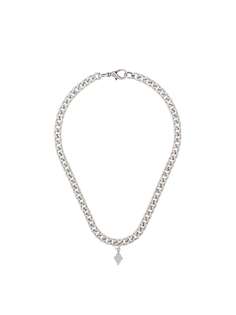 Marcelo Burlon County of Milan CROSS NECKLACE SILVER NO COLOR