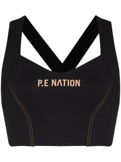 P.E Nation спортивный бюстгальтер Elevation с логотипом