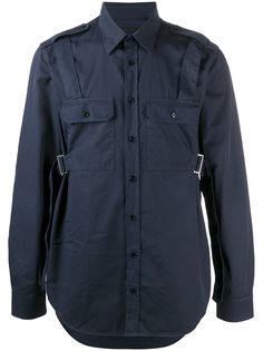Helmut Lang рубашка с пряжкой