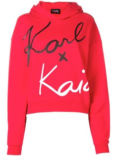 Karl Lagerfeld укороченная толстовка Karl X Kaia