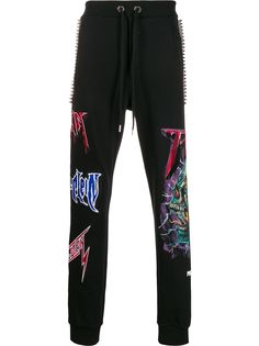 Philipp Plein декорированные спортивные брюки