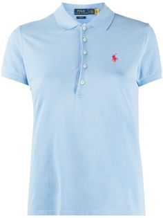Polo Ralph Lauren сетчатая рубашка поло кроя слим