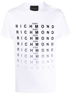 John Richmond футболка с логотипом