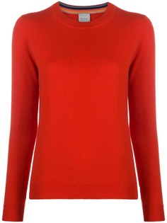 Paul Smith кашемировый джемпер с круглым вырезом