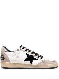 Golden Goose кеды Superstar с эффектом потертости