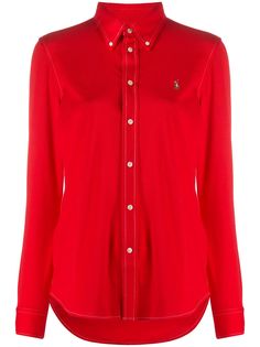 Polo Ralph Lauren рубашка оксфорд с длинными рукавами