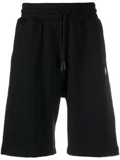 Marcelo Burlon County of Milan MARCELO BURLON COUNTY OF MILAN CMCI010F20FLE002 1001 BLACK WHITE Natural (Veg)->Cotton