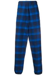 Marcelo Burlon County of Milan CHECKED JOGGING PANTS