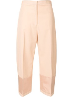 Jil Sander брюки строгого кроя с полосками