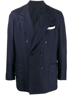 Kiton двубортный пиджак