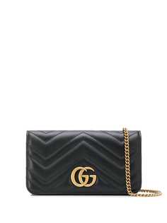 Gucci стеганая сумка через плечо GG Marmont