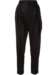 Ann Demeulemeester брюки строгого кроя с завышенной талией