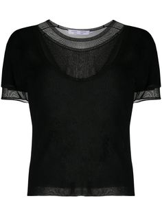 Proenza Schouler многослойный прозрачный топ