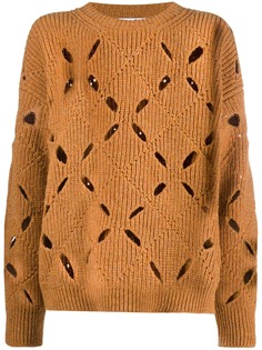 Acne Studios свитер с узором аргайл