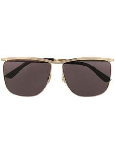 Gucci Eyewear солнцезащитные очки в квадратной оправе