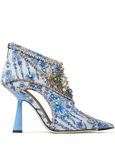 Jimmy Choo туфли Kendrix 100 с кристаллами