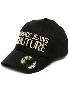 Versace Jeans Couture кепка с вышитым логотипом