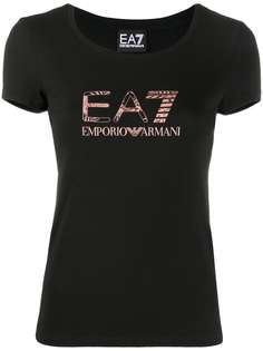 Ea7 Emporio Armani футболка с короткими рукавами и логотипом