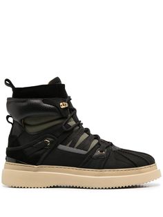 Buscemi ботинки Duck на шнуровке