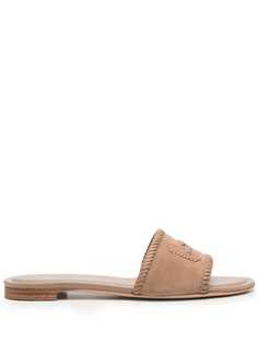 Tods шлепанцы с логотипом Tod`S