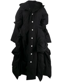 Yohji Yamamoto пуховик асимметричного кроя