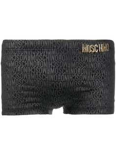 Moschino плавки-шорты с логотипом