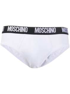 Moschino трусы-брифы с логотипом