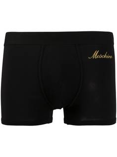 Moschino боксеры с вышитым логотипом