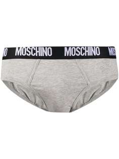 Moschino трусы-брифы с логотипом