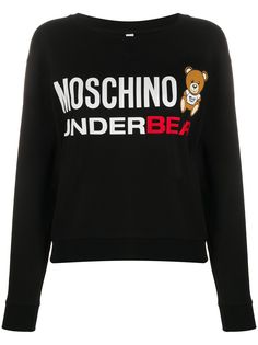 Moschino толстовка Underbear свободного кроя