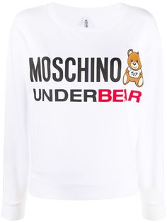 Moschino толстовка Underbear свободного кроя