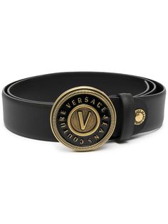Versace Jeans Couture ремень с пряжкой-логотипом