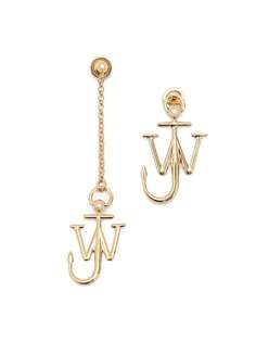 JW Anderson ASYMMETRIC ANCHOR EARRINGS