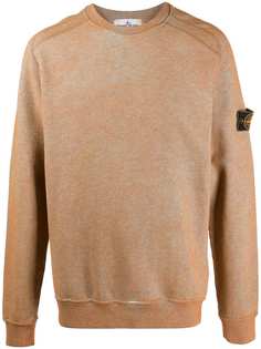Stone Island толстовка с выцветшим эффектом